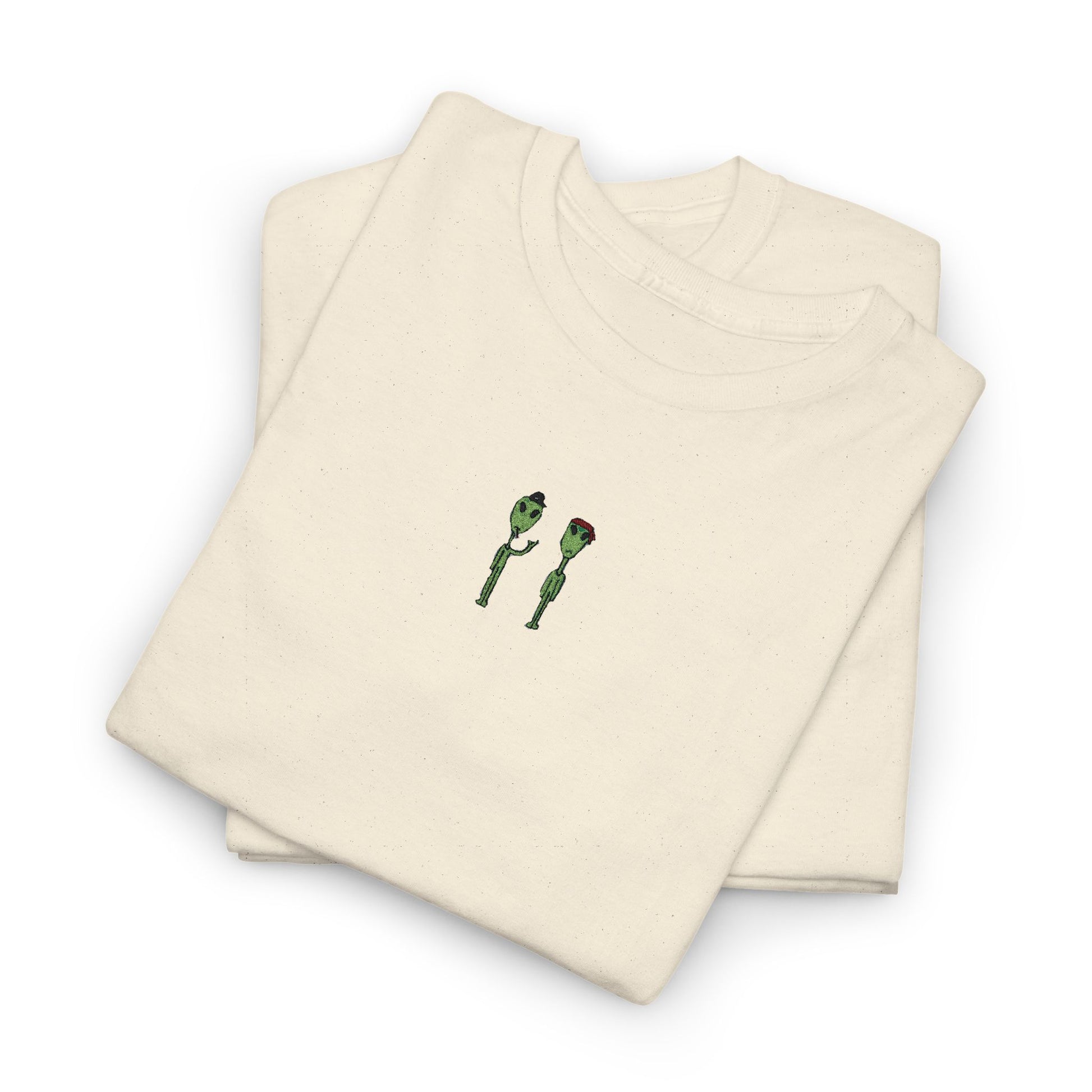 Alien Embroidered T-shirt
