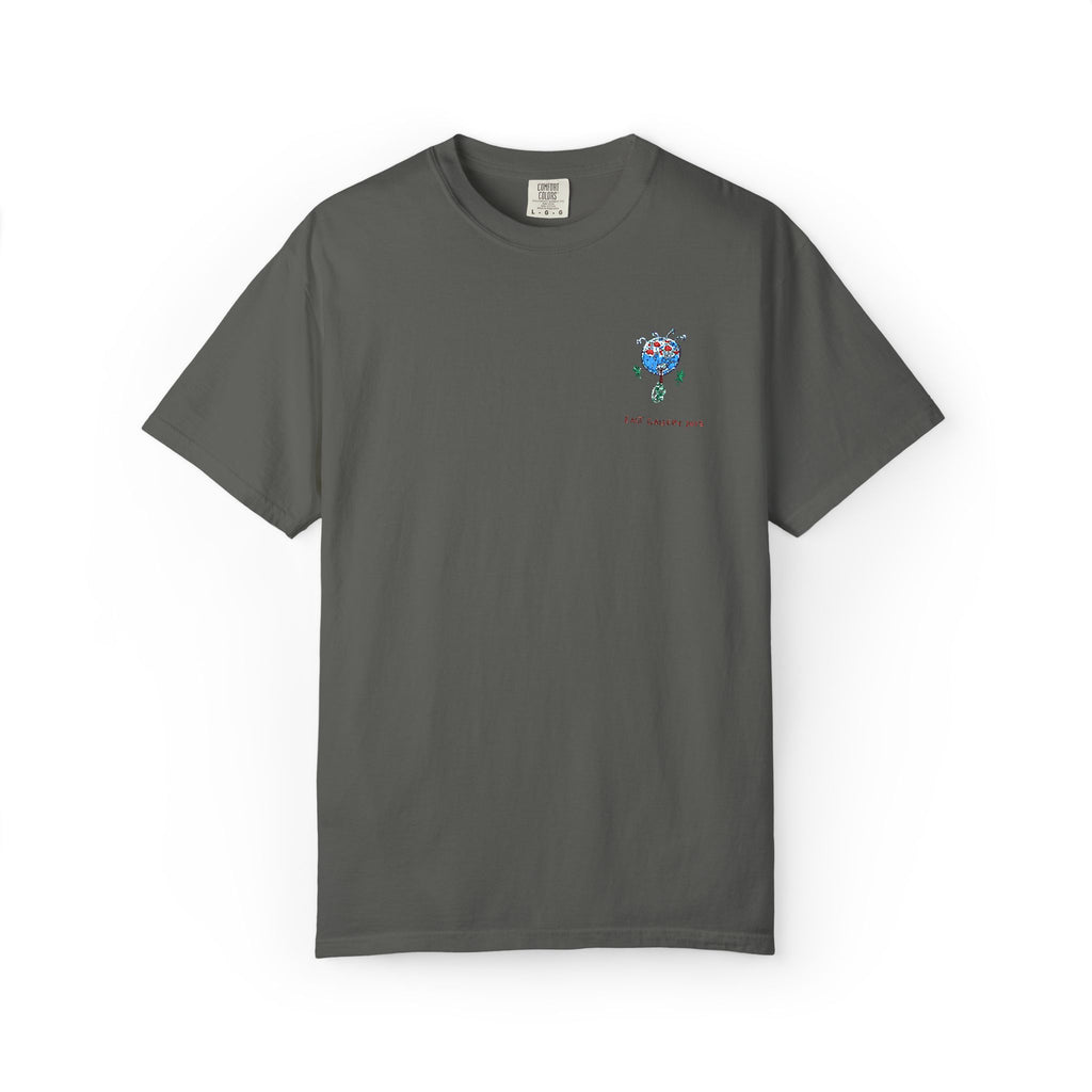 Blue Monster Embroidered T-shirt