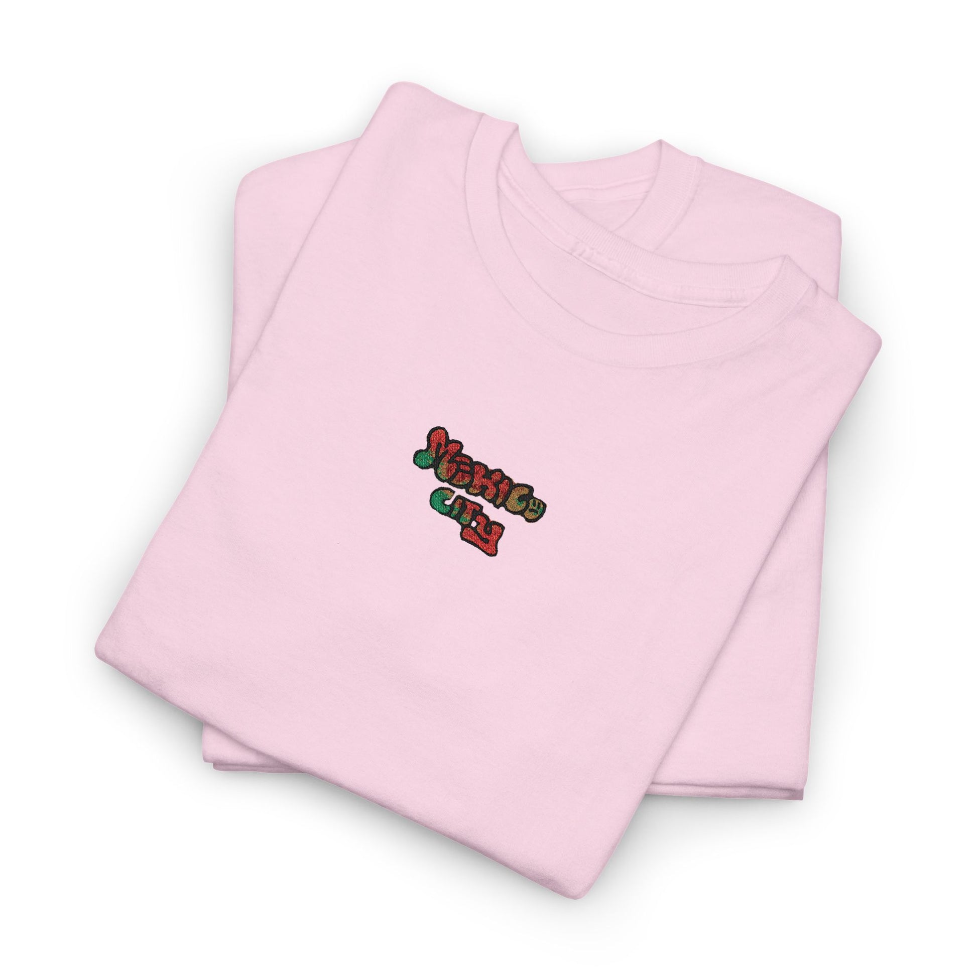 Mexico City Embroidered T-shirt