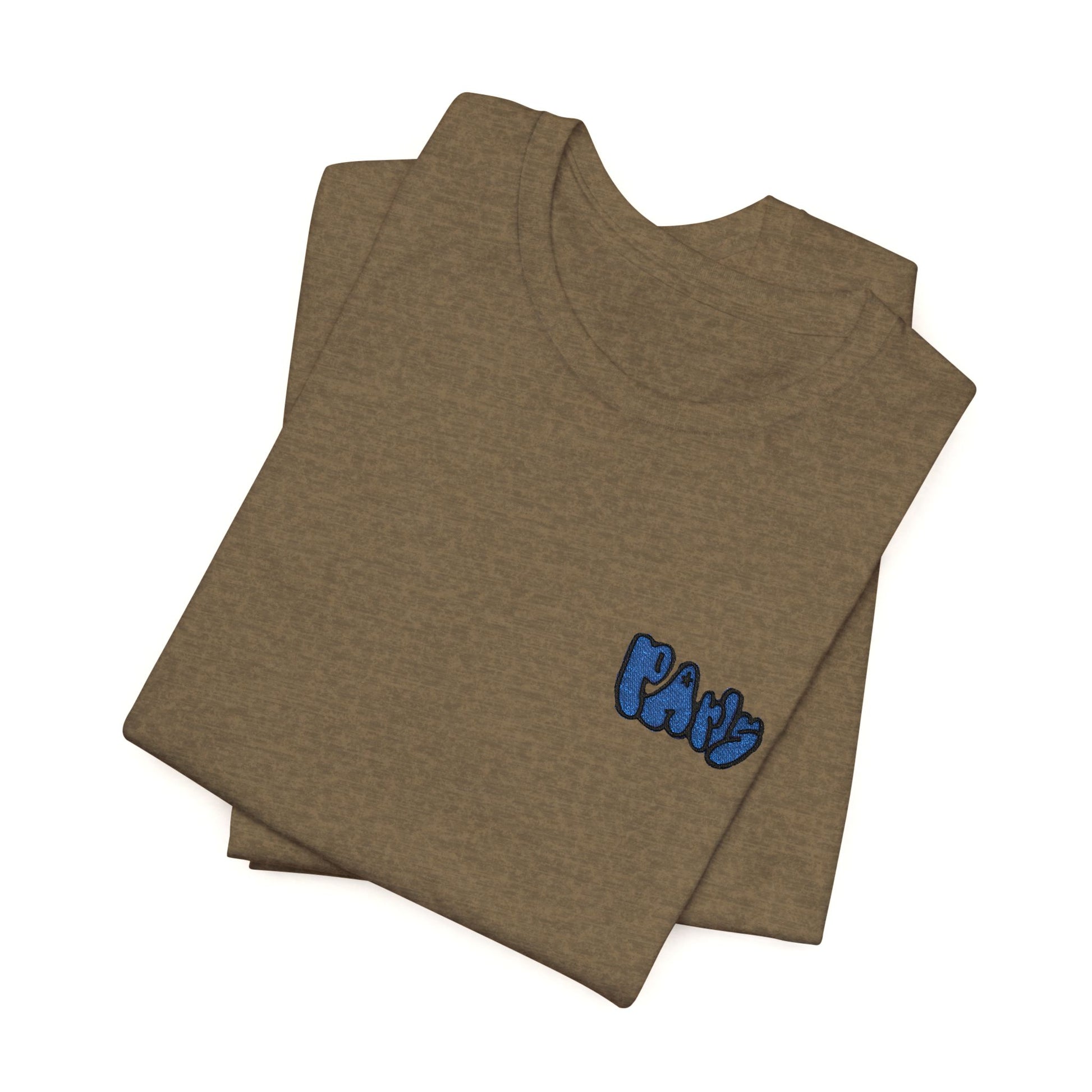 Paris Embroidered Jersey T-shirt