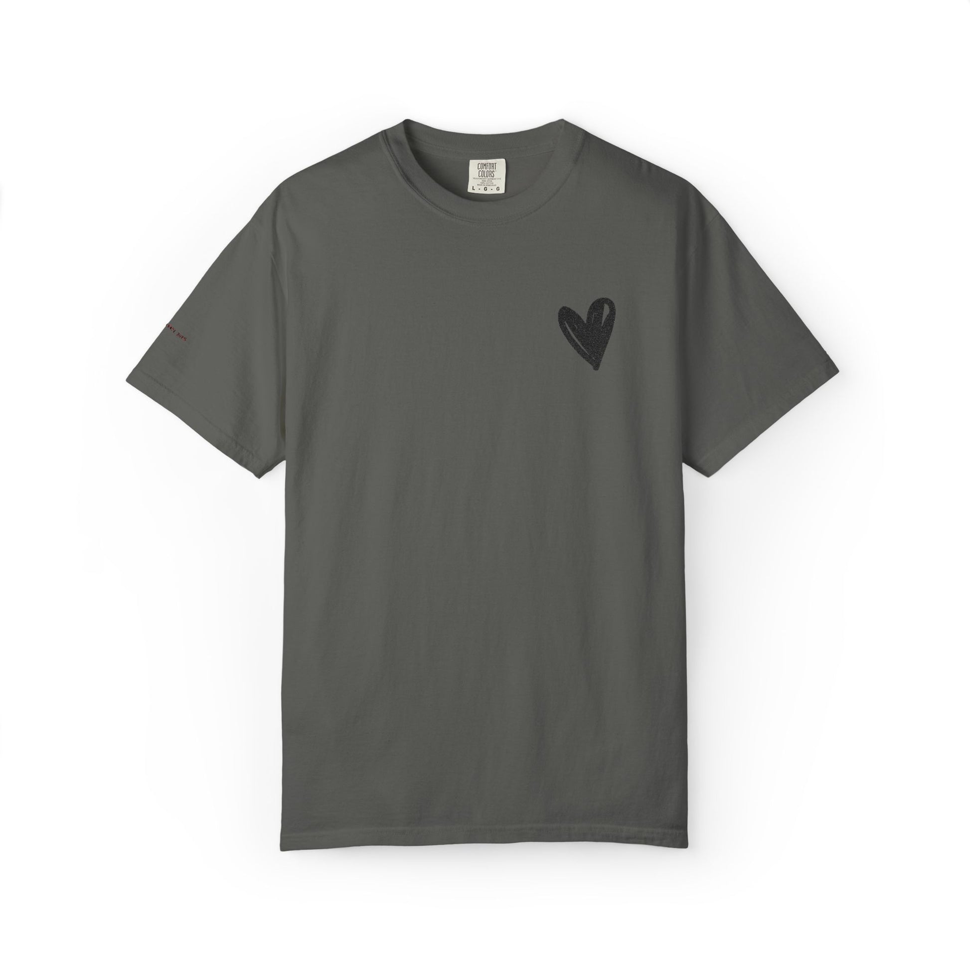 East Gallery Embroidered Heart T-shirt