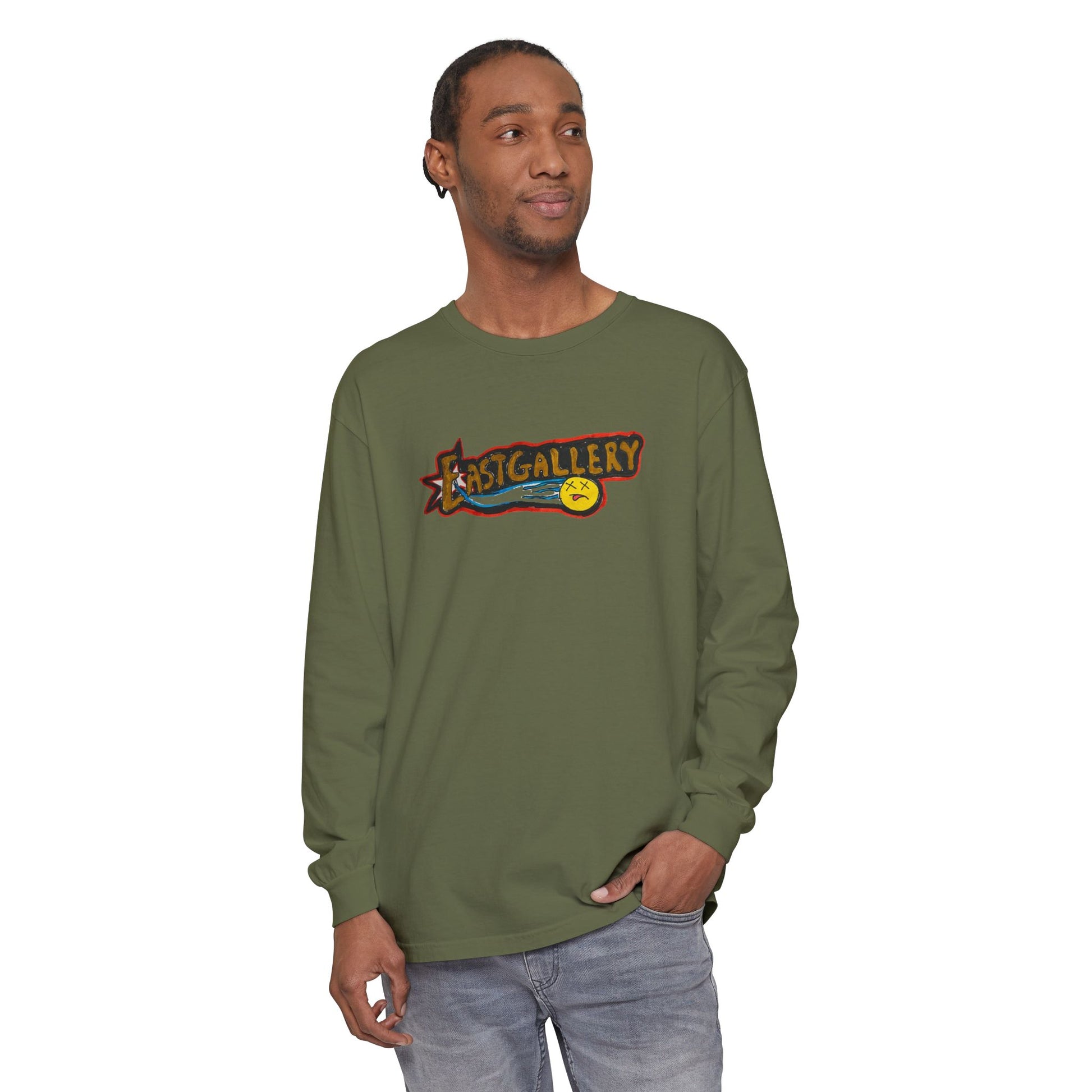 76ers East Gallery Clothing Logo Long Sleeve