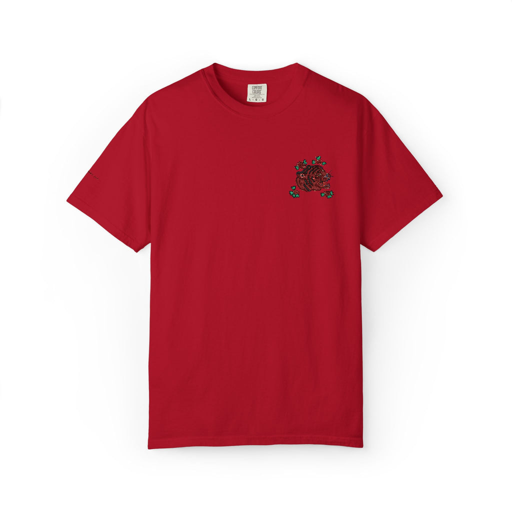 Tiger - Embroidery stitch T-shirt