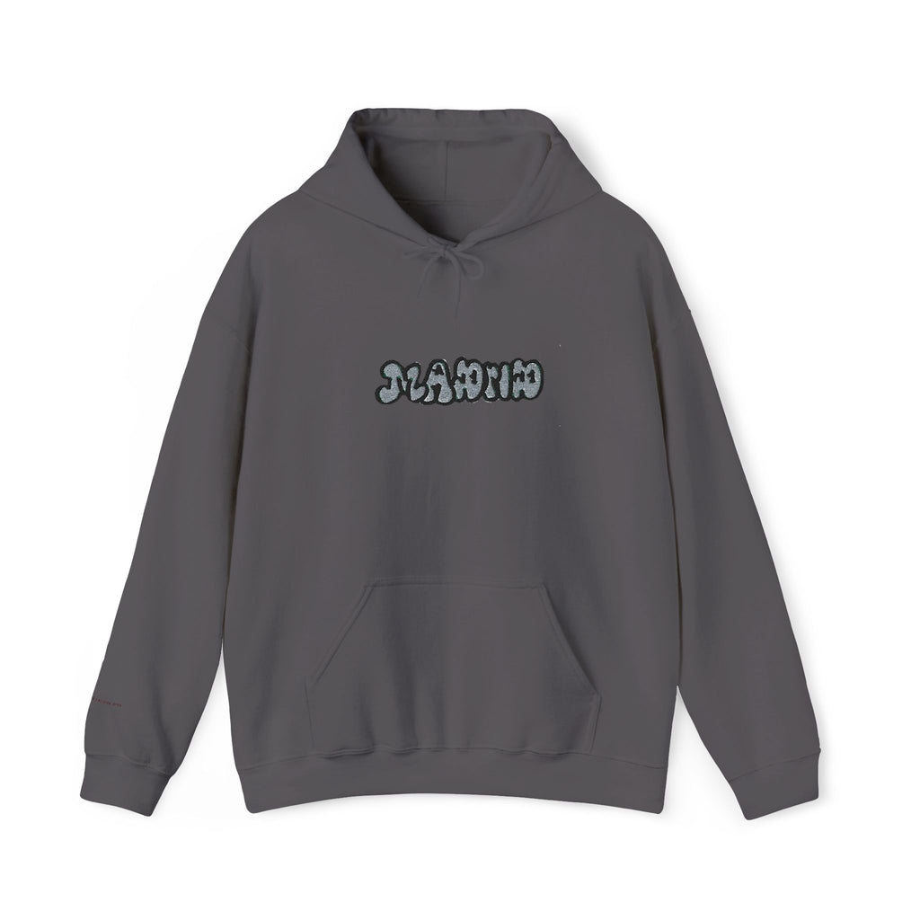 Madrid Embroidered Hooded Sweatshirt