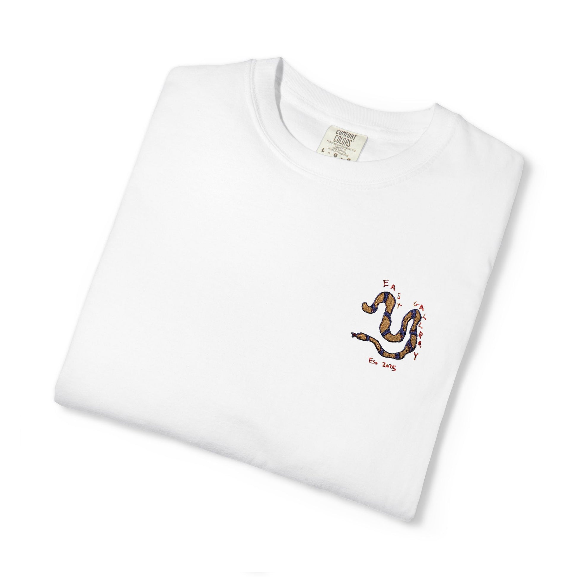 Snake - Embroidery Stitch T-shirt