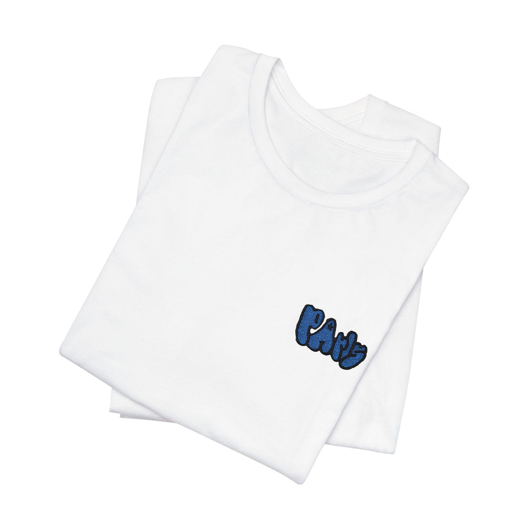 Paris Embroidered Jersey T-shirt
